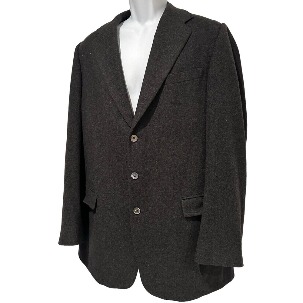 Tallia Sartoria‎ Mens Blazer Mongolian Cashmere Ventless Serci Extra Long 50
